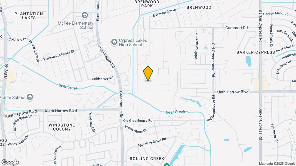 19006 Brescia Ln Map and Location Details