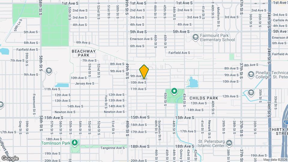 4711 10th Ave S Map and Location Details