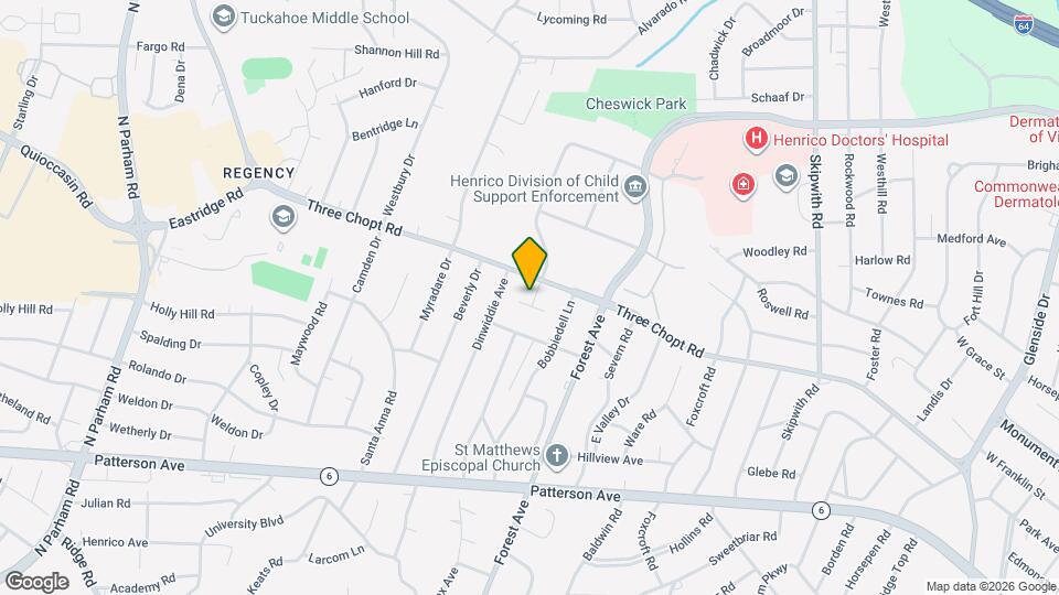 8000 Neuson Ct Map and Location Details