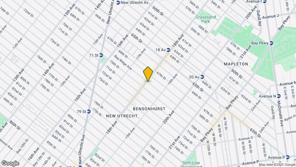 1802 Bay Ridge Ave Map and Location Details