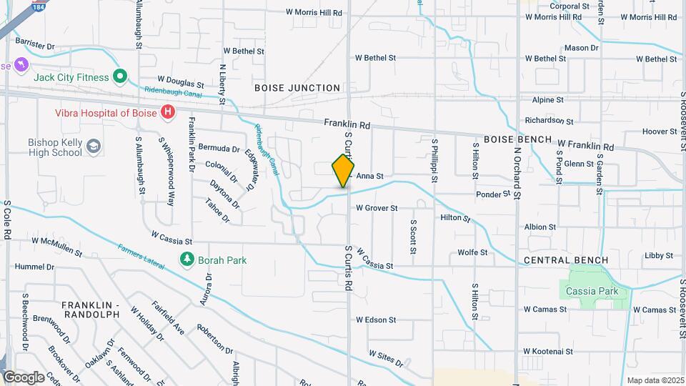SFR subdivision Map and Location Details
