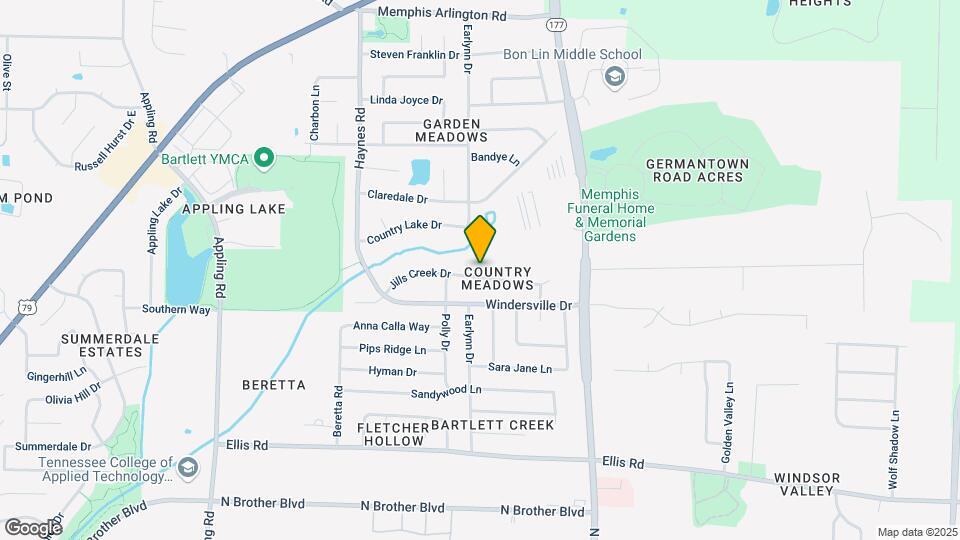 7996 Jills Creek Dr Map and Location Details
