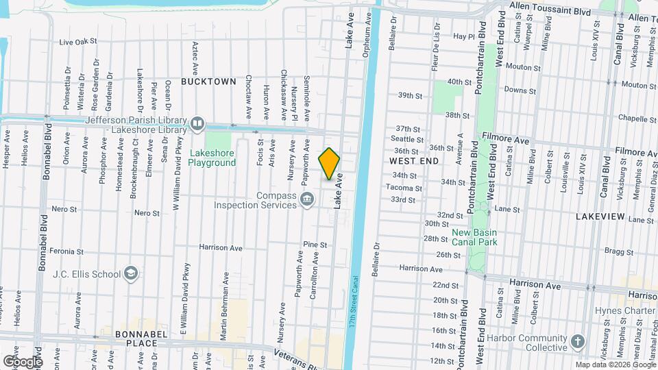 213 Rosebud St, Unit J Map and Location Details