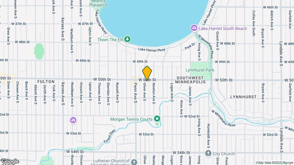 5005 Oliver Ave S, Unit #2 Map and Location Details