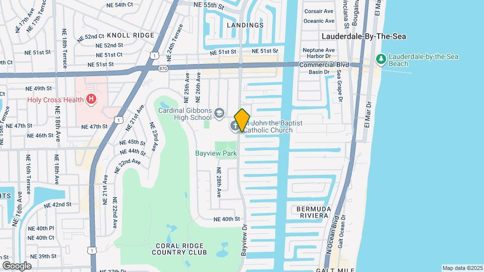4510 Bayview Dr Map and Location Details