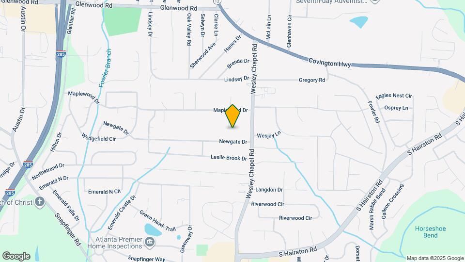 2114 Treehaven Ct Map and Location Details