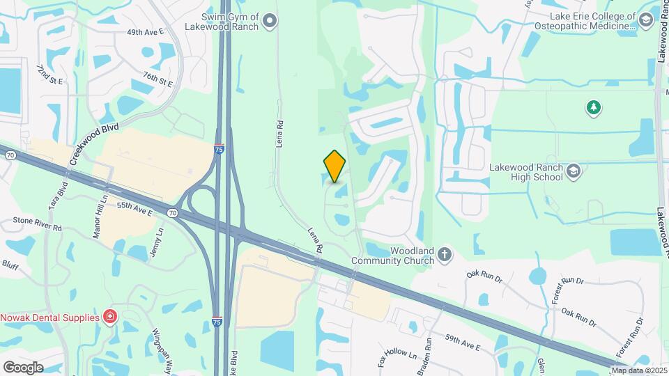 8553 54th Ave Cir E Map and Location Details