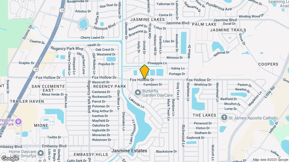 7634 Fox Hollow Dr Map and Location Details
