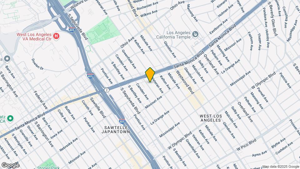 1830 Greenfield Ave, Unit 15 Map and Location Details