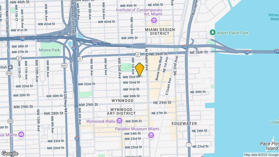 52 NW 33rd St Map and Location Details