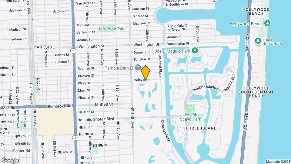 1300 Wiley St Map and Location Details