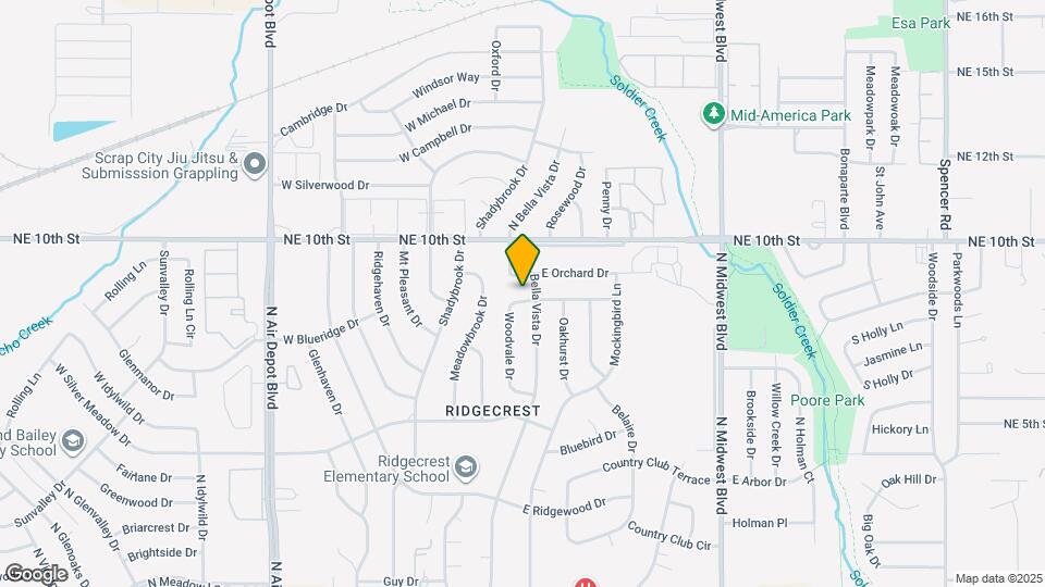 3611 Woodvale Dr Map and Location Details