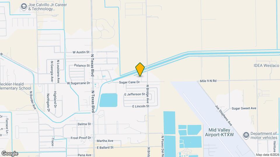 815 E Sugarcane Dr Map and Location Details