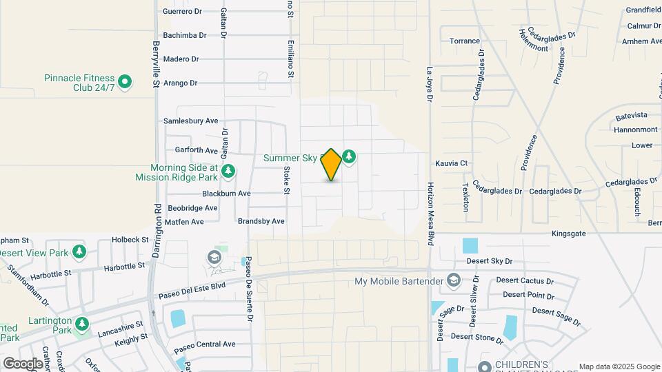 13844 Vicki Brewer Ave Map and Location Details