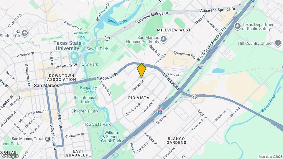 1105 Haynes St, Unit 1105 Haynes Map and Location Details