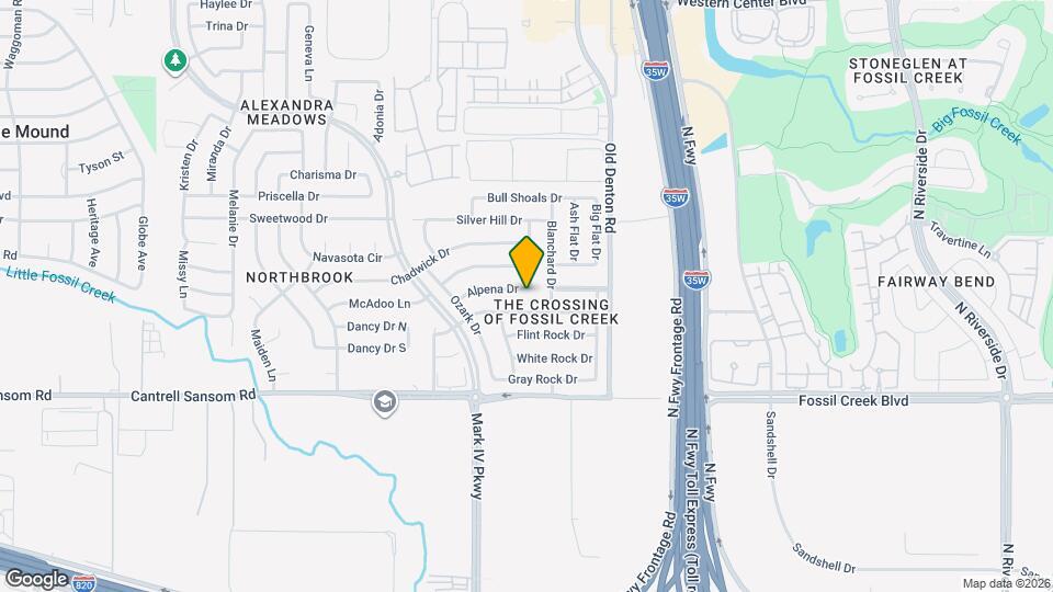 2720 Alpena Dr Map and Location Details