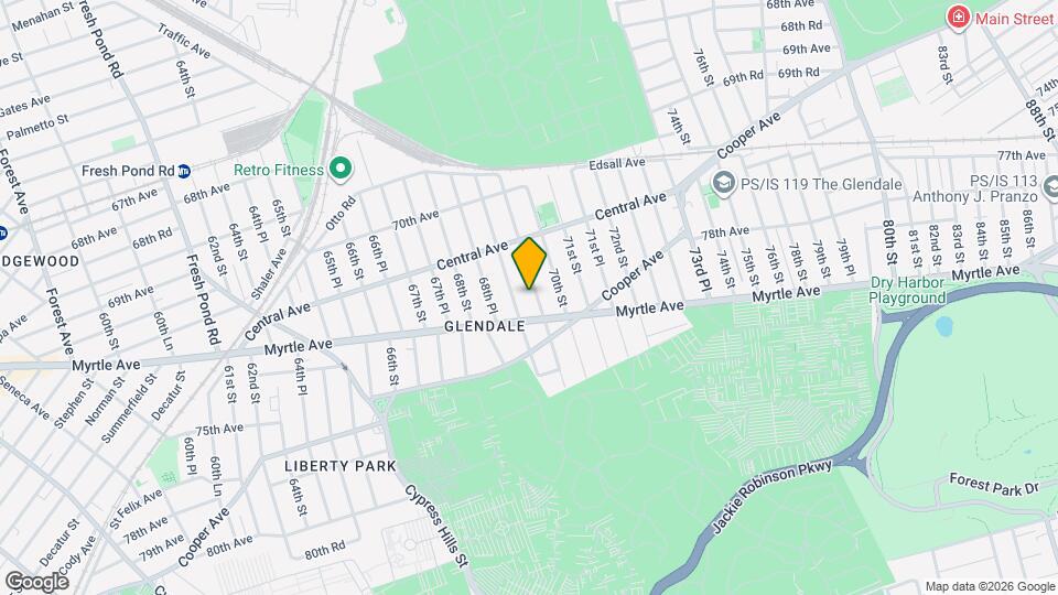 71-60 69th Pl Map and Location Details