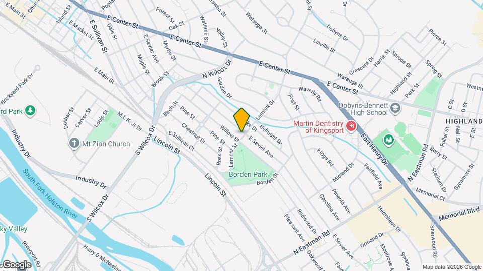 1010 Lamont St Map and Location Details