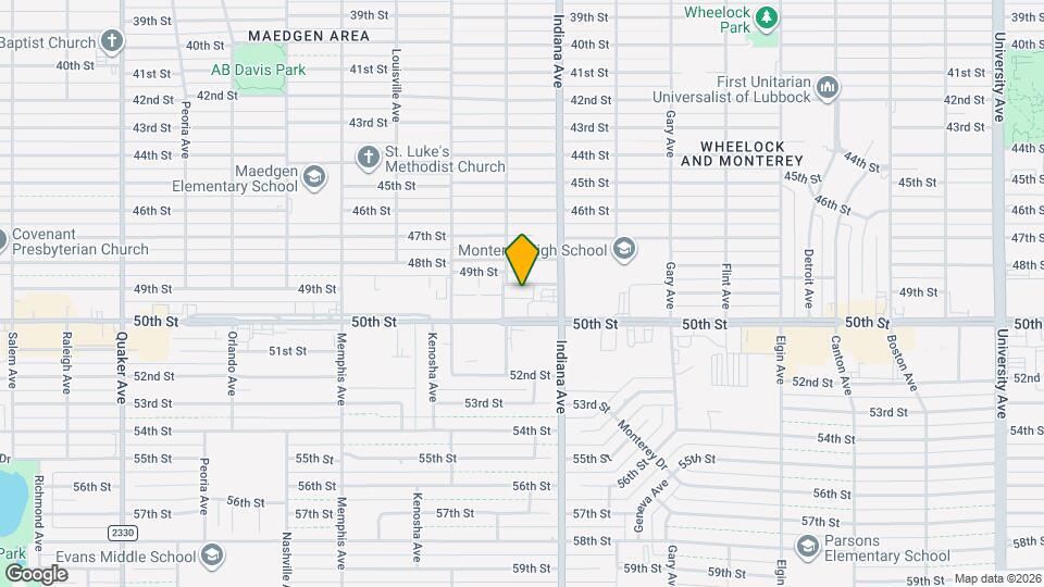 3415 49th St Mapa y Detalles de la Ubicación