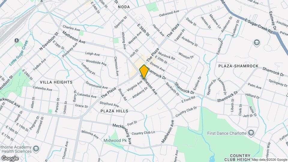 1400 Matheson Ave Map and Location Details