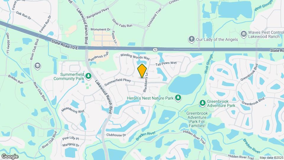 12262 Hollybush Terrace Map and Location Details