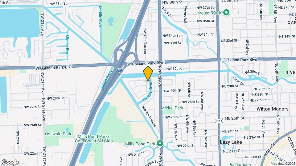 2932 NW 10th Ave Map and Location Details