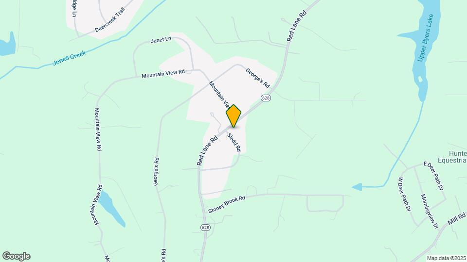 2496 Red Lane Rd Map and Location Details