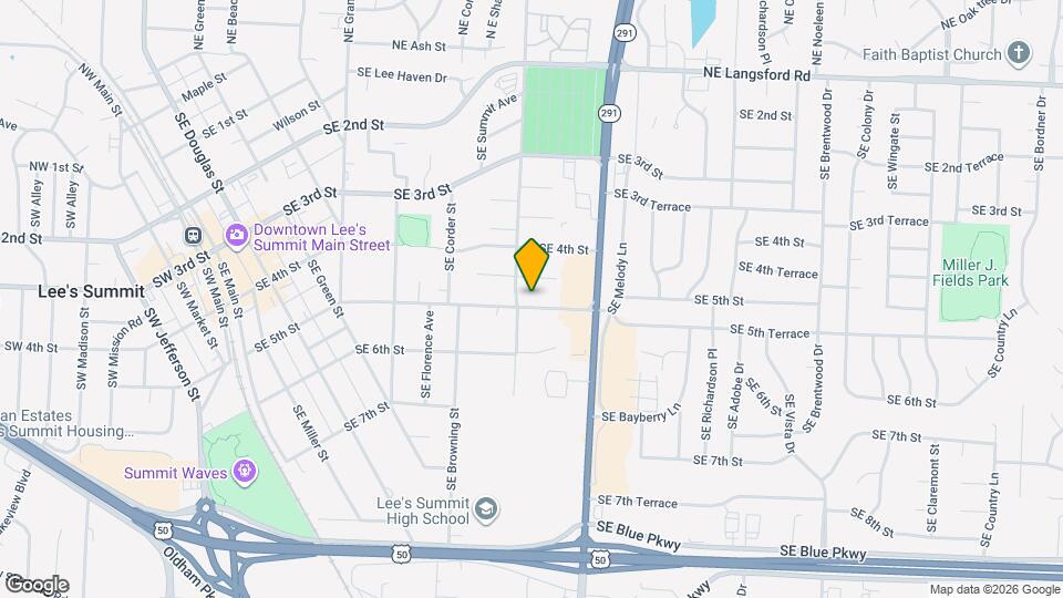 602 SE 5th St Map and Location Details