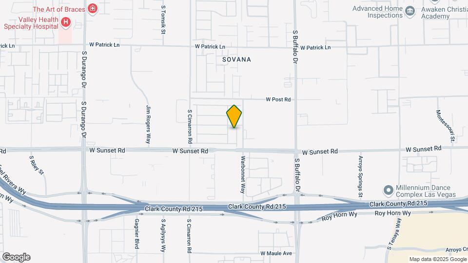 6427 Holland Hills St Map and Location Details