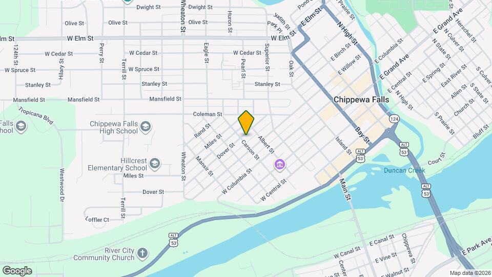 519 Carson St, Unit Upper Mapa y Detalles de la Ubicación