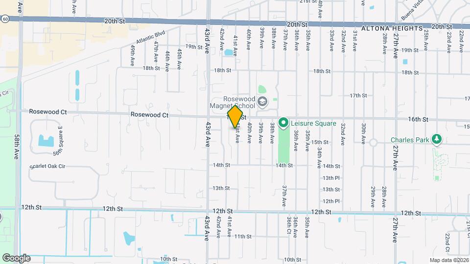 1527 41st Ave Map and Location Details
