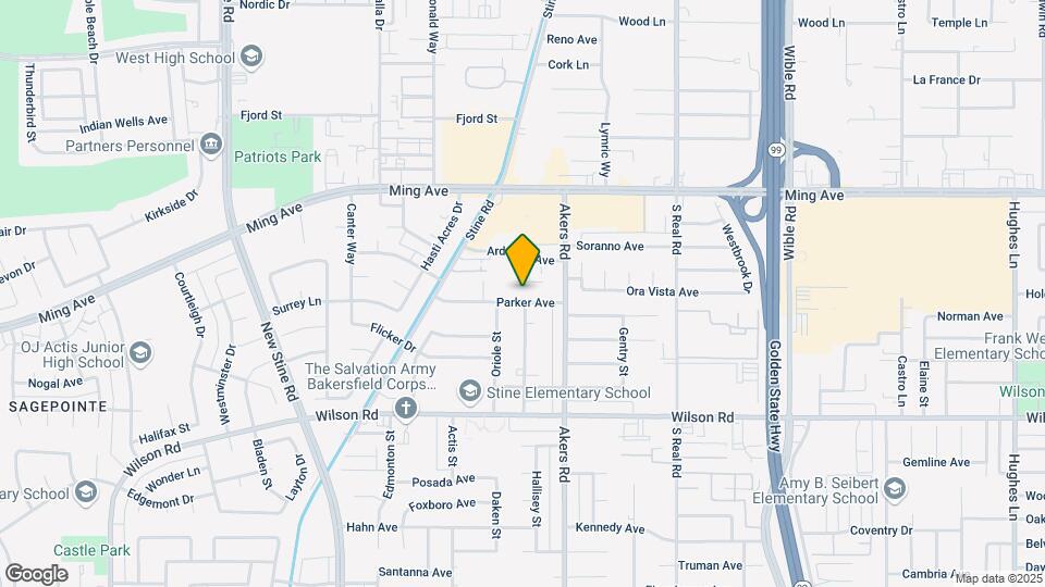 4124 Parker Ave Mapa y Detalles de la Ubicación