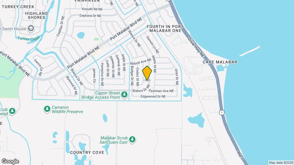 794 Bianca Dr NE Mapa y Detalles de la Ubicación