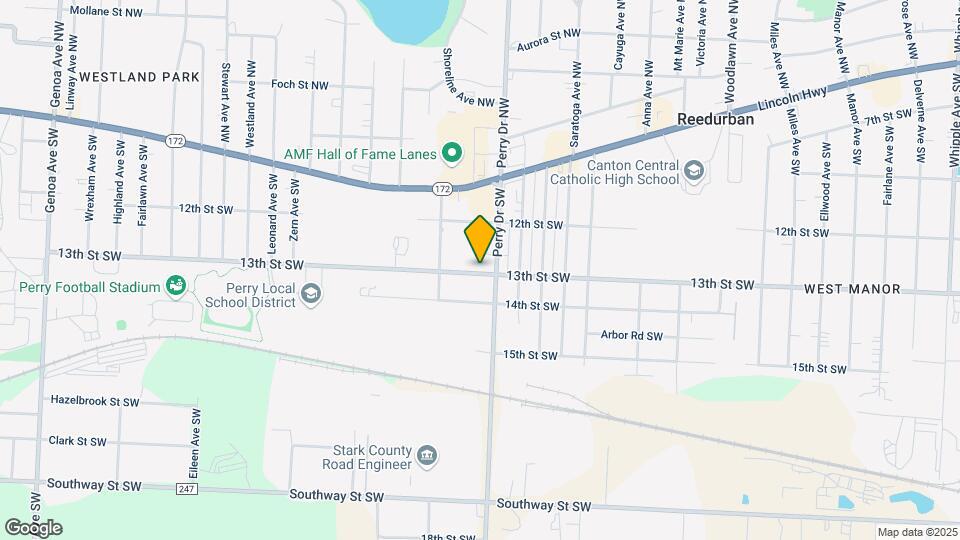 5115 13th St SW Map and Location Details