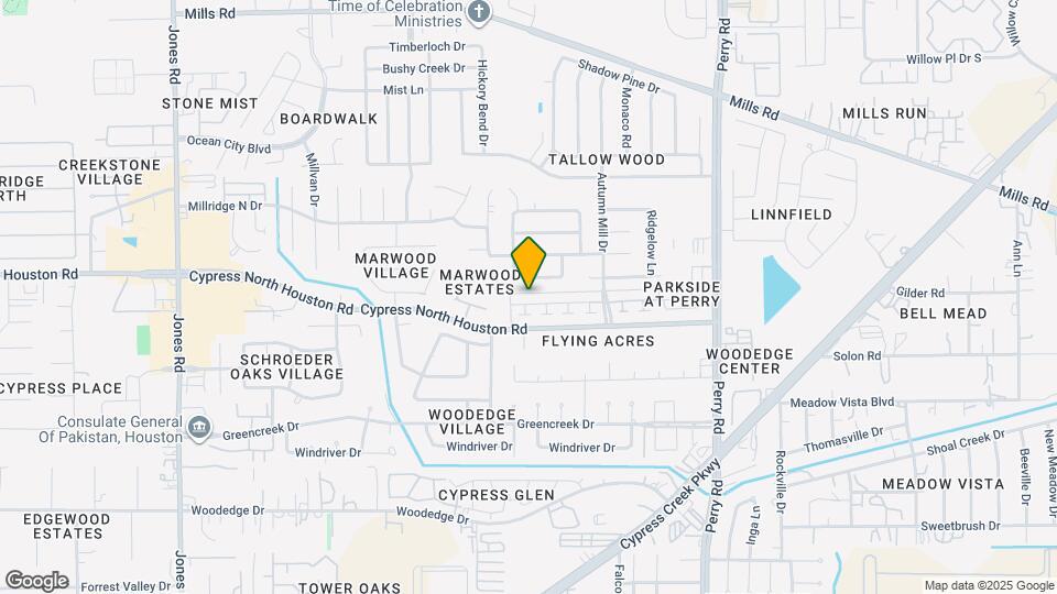 10202 Farrell Dr Mapa y Detalles de la Ubicación