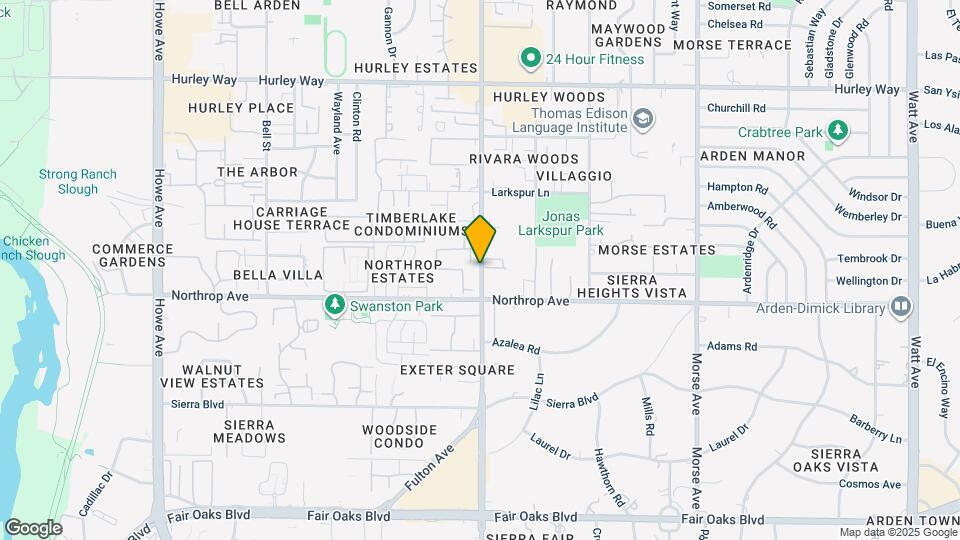 941 Fulton Ave Map and Location Details