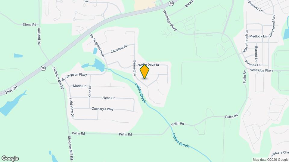 1714 Bennett Dr, Unit 1 Map and Location Details