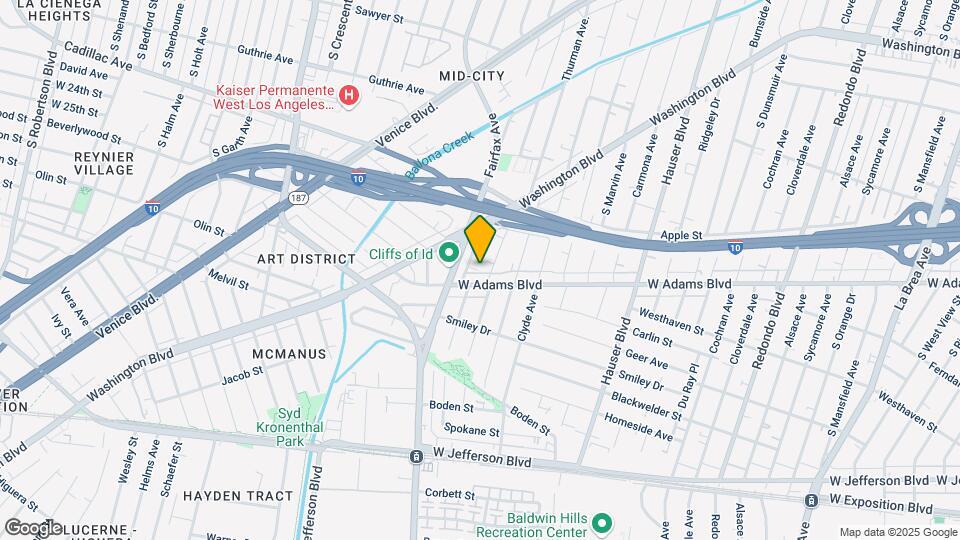 2573-2577 S Spaulding Ave Map and Location Details