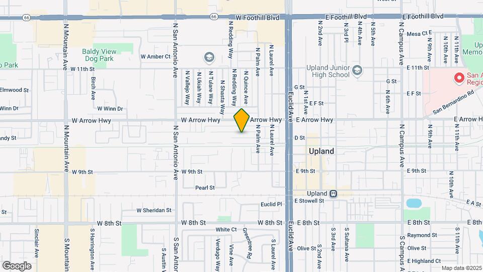 320 W Alpine St Map and Location Details