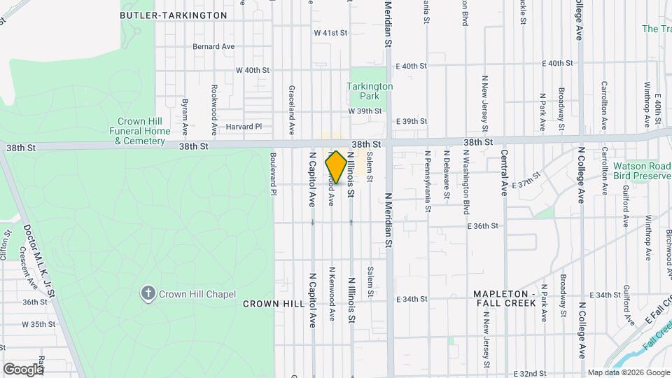 3655 N Kenwood Ave Map and Location Details