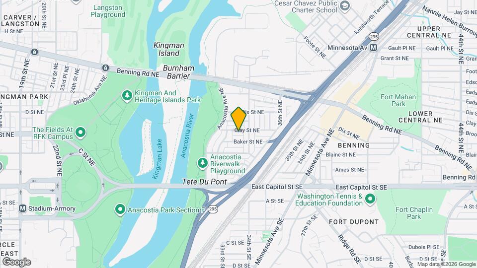 3351 Clay St NE Map and Location Details