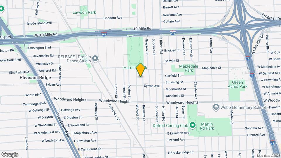 2945 Burdette St Map and Location Details