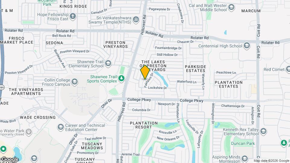6551 Fairlawn Dr Map and Location Details
