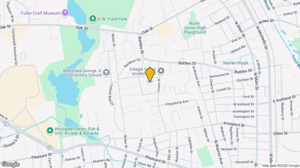 23 Winslow Ave Map and Location Details