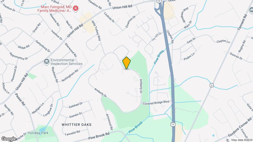 167 Amberly Dr Map and Location Details