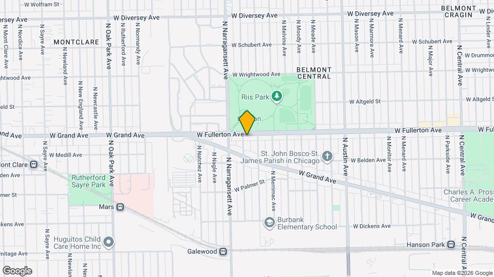 6323 W Fullerton Ave, Unit 3 Map and Location Details