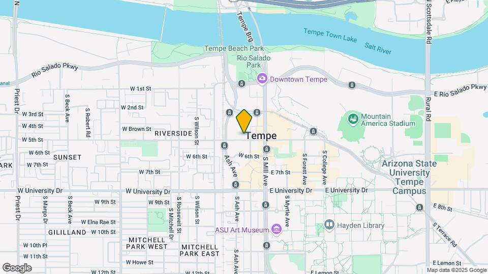 154 E 5th St, Unit 152 Map and Location Details