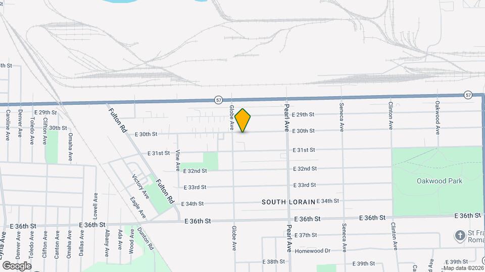 1714 E 30th St Map and Location Details