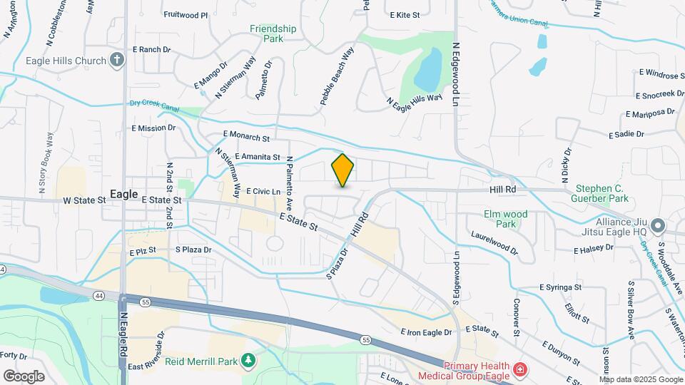 998 E Shadow Creek Ln Map and Location Details