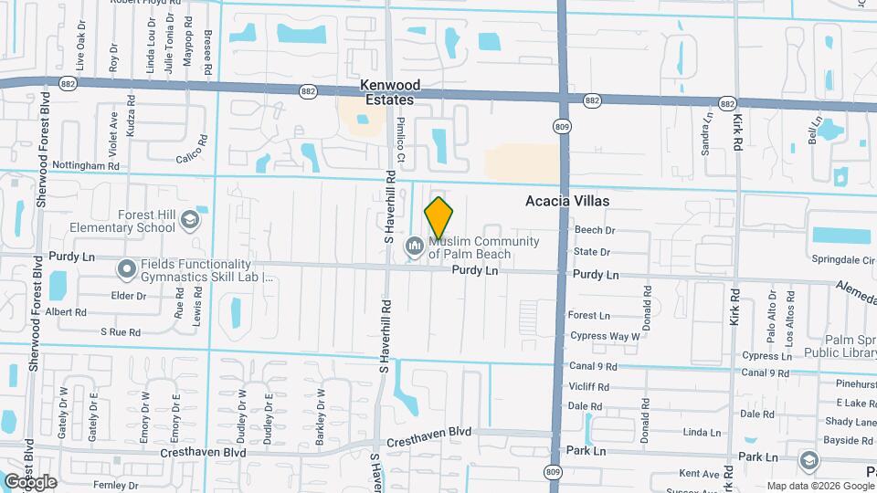 2185 E Carol Cir Map and Location Details